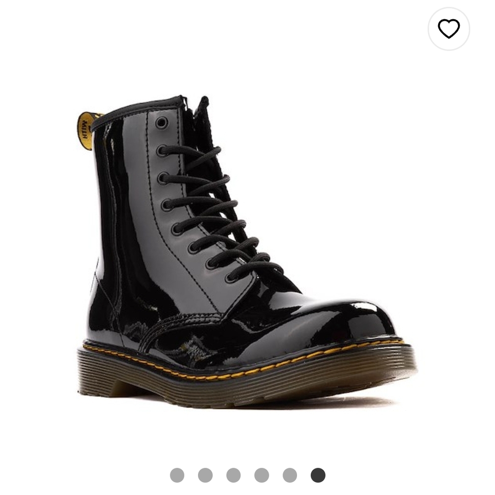 Dr. Martens Kids Black Boots NWT Big Kid 5 / Women 6